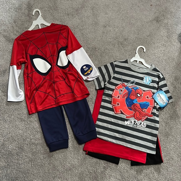 Brand new Spider-Man 2 piece and 3 piece sets - Picture 1 of 8